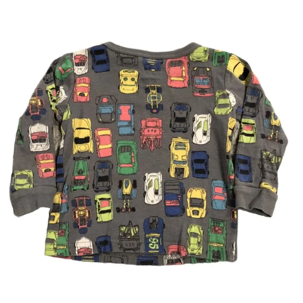 OshKosh 18m Hot Wheels Cars Pajamas Set